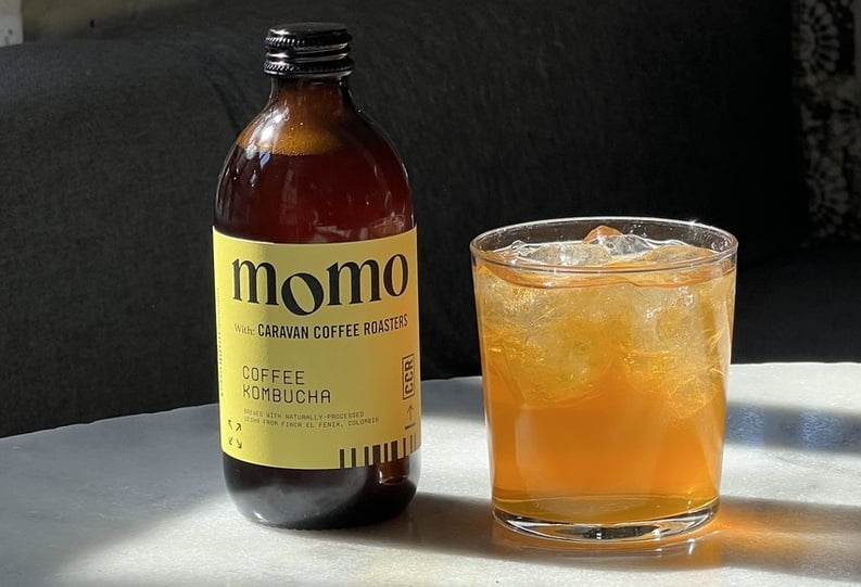 Caravan Coffee Roasters teams up with Momo Kombucha to reinvigorate their brand. brand, Caravan Coffee Roasters, collaborates, Momo Kombucha, refreshes Food and Beverage Business