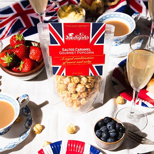 Joe & Seph's Limited Edition Popcorn Range: A Tribute to the Coronation. Coronation, Joe & Seph’s, Limited Edition, Popcorn Food and Beverage Business