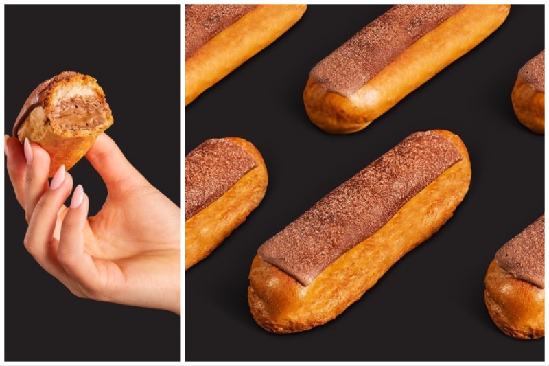 King of Eclairs dessert introduced by The Delicious Dessert Company for special occasions celebratory, Delicious Dessert Company, dessert, King of Eclairs Food and Beverage Business