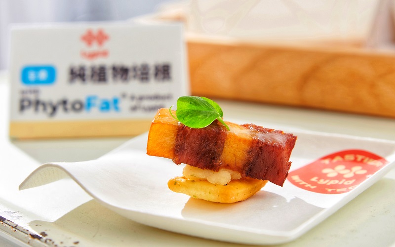 Lypid, a food technology startup, unveils a plant-based pork belly made of whole cuts and featuring patented fat innovation. fat technology, Foodtech, Lypid, patented, plant-based, pork belly, startup, whole-cut Food and Beverage Business