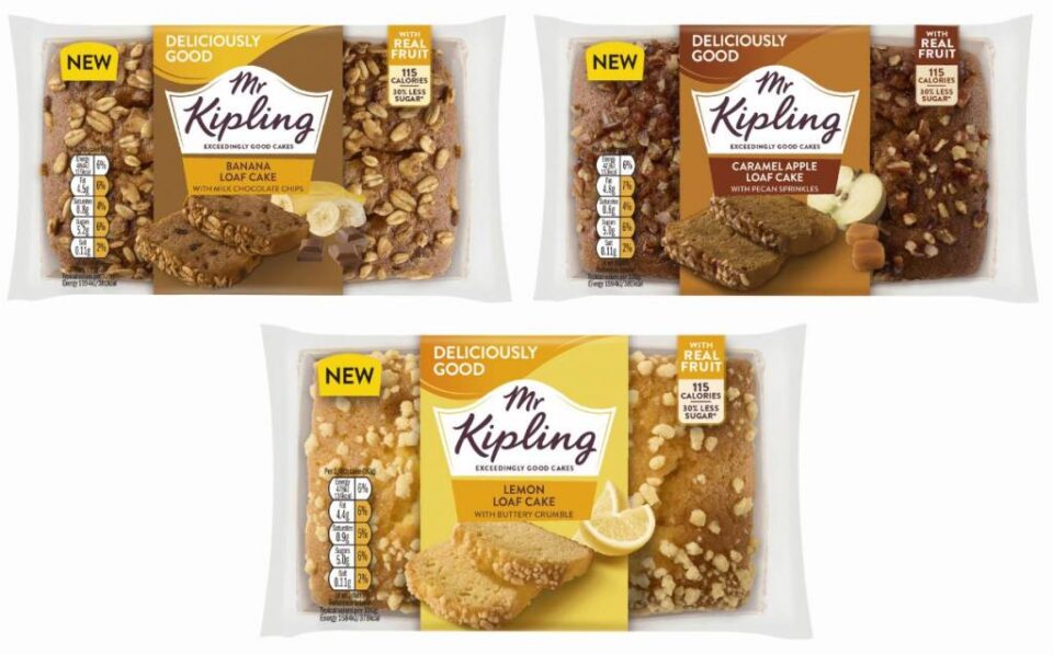 Mr Kipling Introduces Three Non-HFSS Cakes to its Range Food and Beverage Business