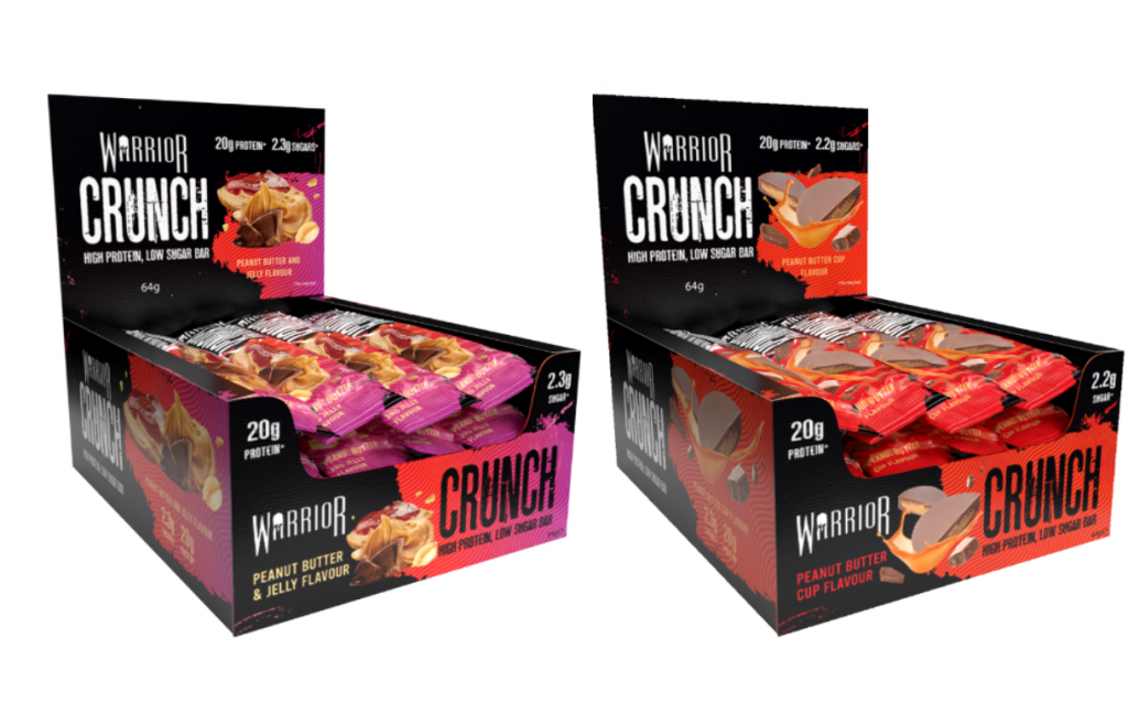 "Warrior introduces two new peanut butter varieties to its protein bars collection" Food and Beverage Business