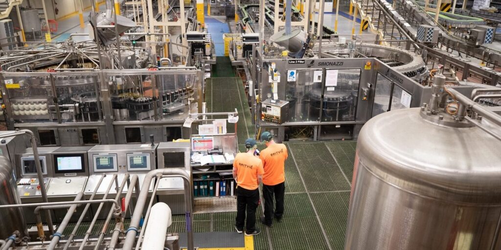 London factory to undergo £8 million project aimed at reducing carbon emissions by 50% and enhancing energy efficiency. Food and Beverage Business London factory to undergo £8 million project aimed at reducing carbon emissions by 50% and enhancing energy efficiency. carbon emissions, energy efficiency, London factory Food and Beverage Business Britvic