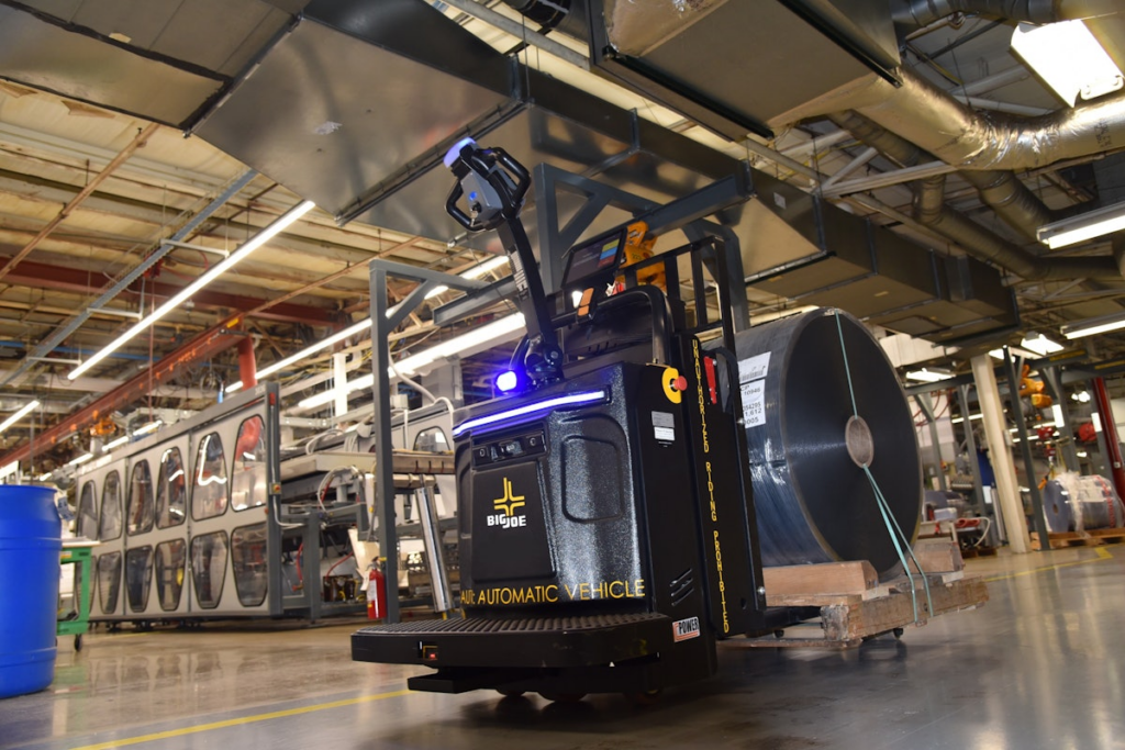 Autonomous Pallet Mover Unveiled by Thoro.ai and Big Joe Food and Beverage Business Autonomous Pallet Mover Unveiled by Thoro.ai and Big Joe Autonomous Pallet Mover, Big Joe, Release, Thoro.ai Food and Beverage Business