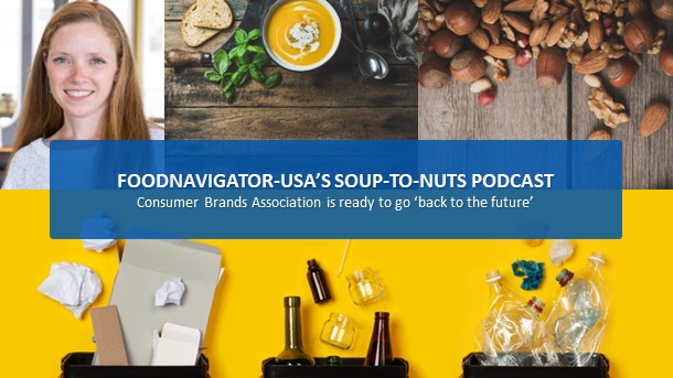 Consumer Brands Association embraces a return to its roots for a promising future. "Consumer Brands Association, back to the future", ready to go Food and Beverage Business