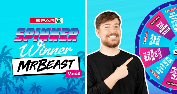 Spar partners with MrBeast and introduces the exciting Spinner Winner campaign, featuring exclusive Feastables campaign, Exciting, Exclusive, exclusive Feastables, Feastables, Featuring, Introduces, MrBeast, partners, Spar, Spinner, Spinner Winner campaign, winner Food and Beverage Business