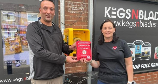 Bolton Store Enhances Defibrillator Cabinet with Bleed Control Kit Bleed, bleed control kit, Bolton, Bolton store, Cabinet, Control, Defibrillator, defibrillator cabinet, Enhances, kit, store Food and Beverage Business