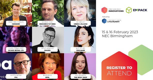 First speaker announcement reveals exciting future of packaging at Packaging Innovations Food and Beverage Business