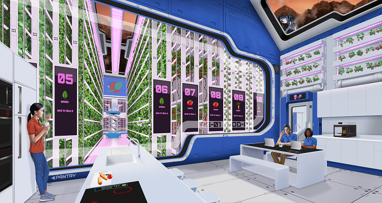 Future Space Exploration: Harnessing the Potential of Vertical Farming business, digitalisation, Processing and Packaging, Sustainability, vertical farming Food and Beverage Business