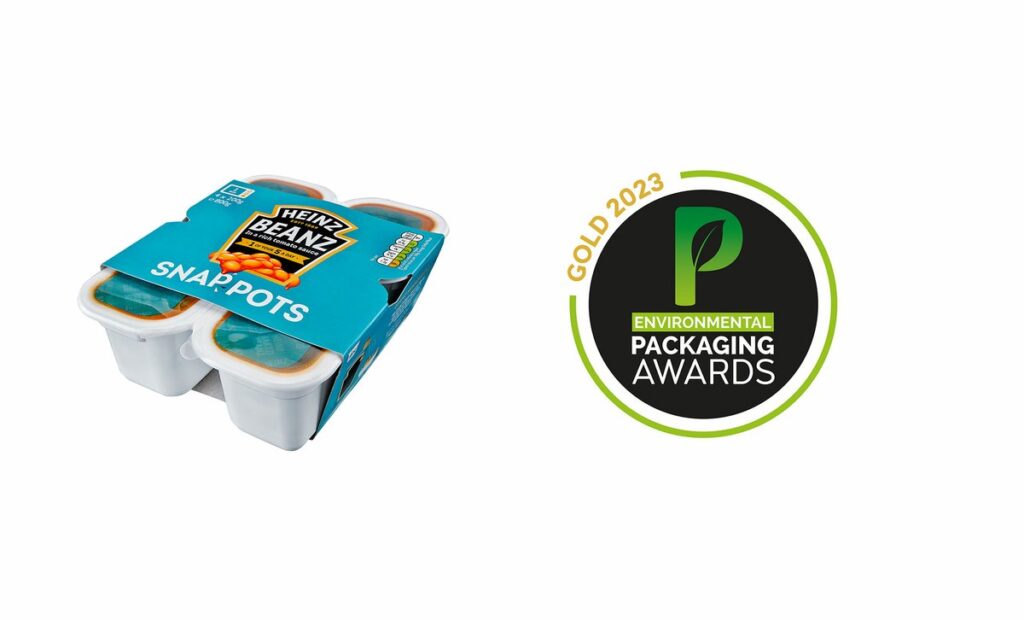 Berry Global's Recycled Heinz Pack Wins Environmental Packaging Award food and drink packaging, food and drink sustainable packaging, Food packaging, Recyclability Food and Beverage Business Heinz pack