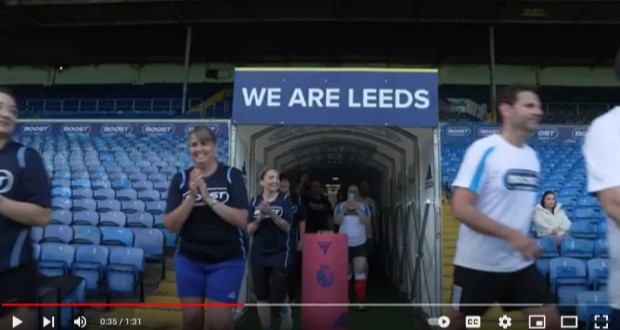 Highlights of Boost Drinks' ongoing partnership with Leeds United FC at recent event boost, Boost Drinks, drinks, event, event highlights, highlights, Leeds, Leeds United FC, Ongoing, partnership, United Food and Beverage Business