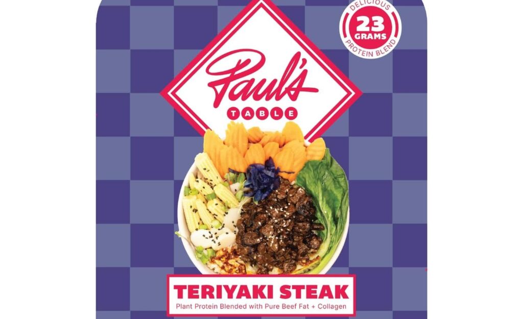 Paul's Table hybrid steak: Momentum Foods aims to tempt meat enthusiasts Food and Beverage Business Paul's Table hybrid steak