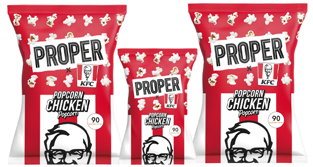 Proper Snacks Collaborates with KFC collaborates, hooks up, KFC, Proper, Proper Snacks, snacks Food and Beverage Business
