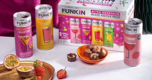 Get into the festive mood with FUNKIN COCKTAILS and embrace the Christmas spirit "Christmas spirit, "Funkin Cocktails, Christmas, Cocktails, embrace, Festive, Funkin, mood, spirit Food and Beverage Business