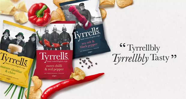 KP Snacks commits more than £1m to boost Tyrrells brand £1m, boost, brand, commits, invests, KP Snacks, snacks, Tyrrells, Tyrrells push Food and Beverage Business