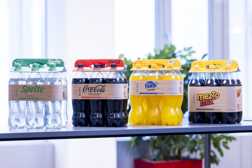 Mondi Introduces Sustainable Packaging Solution for Coca-Cola HBC Austria's Soft Drink Multipacks beverage packaging, food and drink packaging, food and drink sustainable packaging, paper packaging, Recyclable packaging, Resource Efficiency Food and Beverage Business