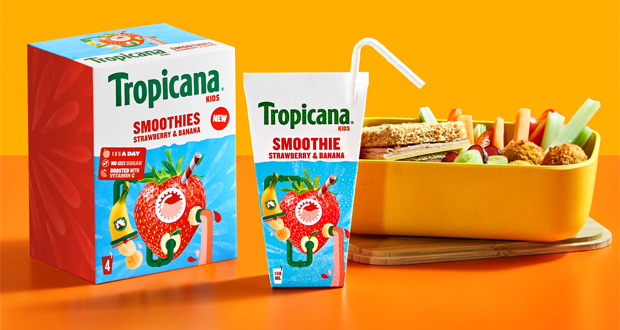Tropicana Expands into Children's Smoothie Category Category, Childrens, Enters, expands, kids smoothie, Smoothie, Tropicana Food and Beverage Business
