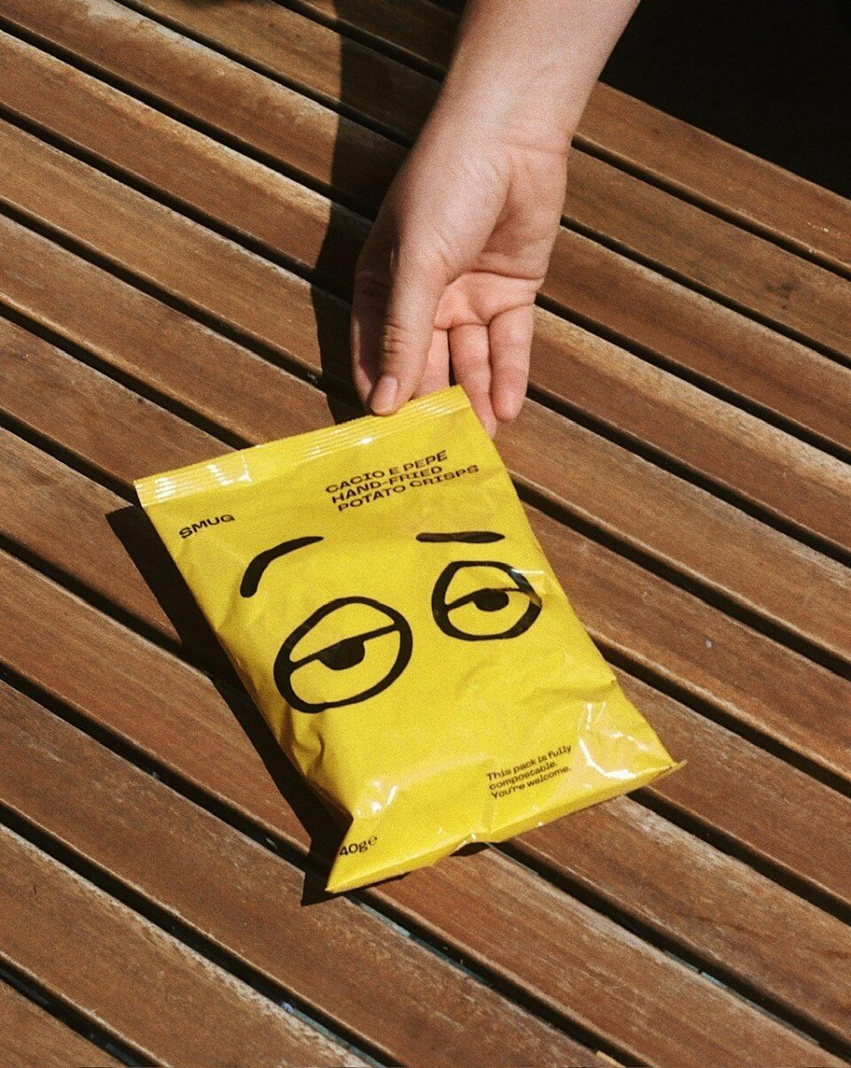 Parkside and SMUG team up for innovative compostable packaging for SMUG crisps Bio-based, Compostable Packaging, food and drink packaging, food and drink sustainable packaging, Food packaging Food and Beverage Business