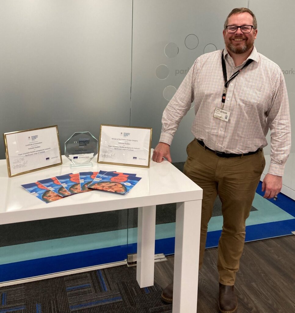 Parkside’s Revolutionary Freezer-Proof Paper Pack Wins Prestigious Stationers’ Award food and drink packaging, food and drink sustainable packaging, Food packaging, paper packaging Food and Beverage Business