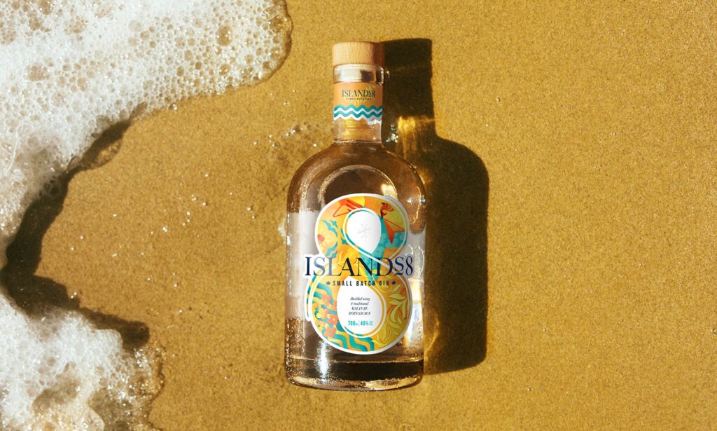 Bluemarlin Presents a Fresh Pack Design for Islands8 Maltese Gin bluemarlin, Islands8 Maltese gin, pack design Food and Beverage Business Bluemarlin
