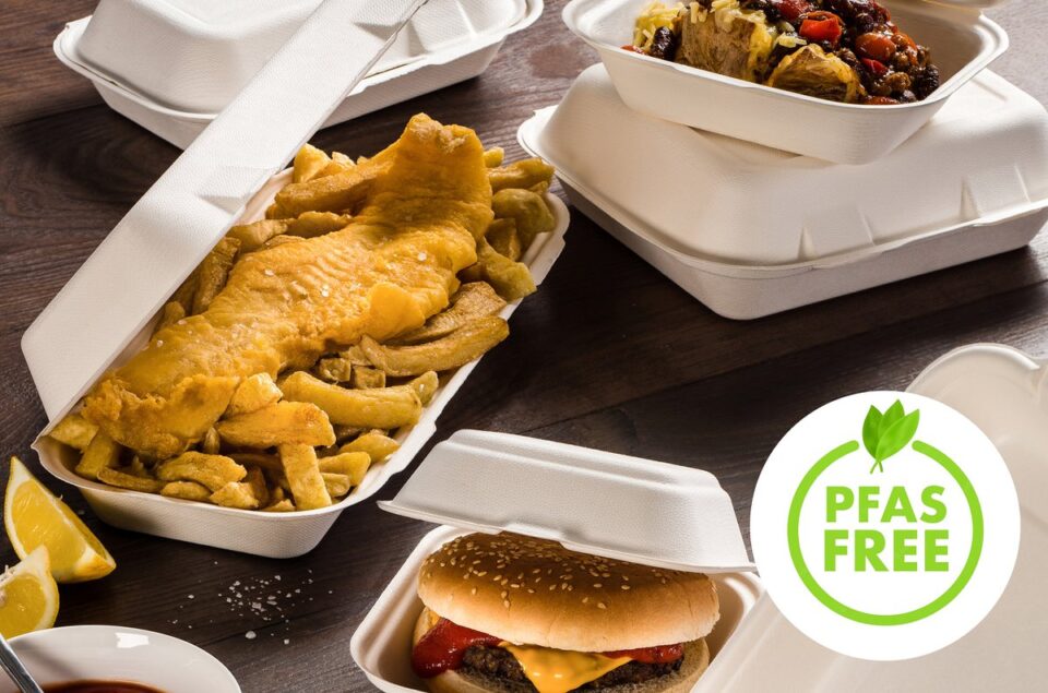 Celebration Packaging Introduces PFAS-Free Takeaway Clamshells and Trays Bio-based, Compostable Packaging, food and drink packaging, food and drink sustainable packaging, Food packaging Food and Beverage Business