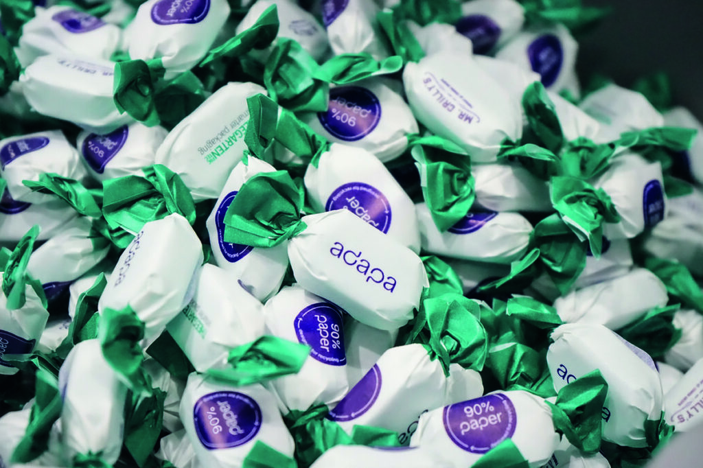 Adapa Introduces PaperTwister(re): A CEPI-Certified Paper-Based Twist Wrap Revolutionizes the Confectionery Market Bio-based, confectionary, food and drink packaging, food and drink sustainable packaging, Food packaging, paper, Recyclability Food and Beverage Business PaperTwister