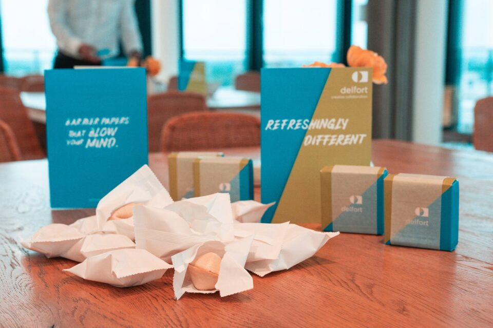 Sweet & Lucky's Fortune Cookies Now Packed in Sustainable Paper from Delfort Flexible packaging, food and drink packaging, food and drink sustainable packaging, Food packaging, paper packaging, Recyclability, Resource Efficiency Food and Beverage Business Sweet & Lucky