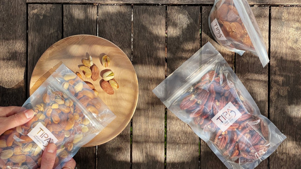 TIPA Introduces Home Compostable Packaging Laminate in the US Bio-based, Compostable Packaging, Flexible packaging, food and drink packaging, food and drink sustainable packaging, Food packaging Food and Beverage Business