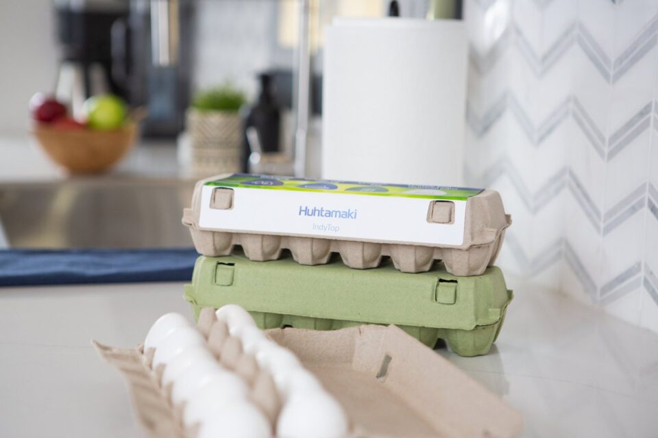 Huhtamaki Launches Fiber-Based Egg Packaging in the US Bio-based, food and drink packaging, food and drink sustainable packaging, Food packaging, Recyclability Food and Beverage Business