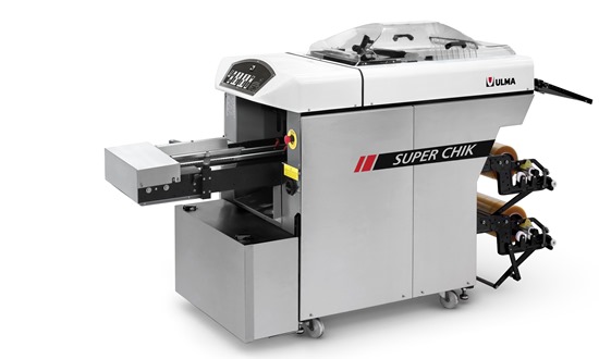 Delenco is equipped with ULMA Packaging's Super Chik stretch wrapper. Delenco, stretch wrapper, Super Chik, Ulma Packaging Food and Beverage Business
