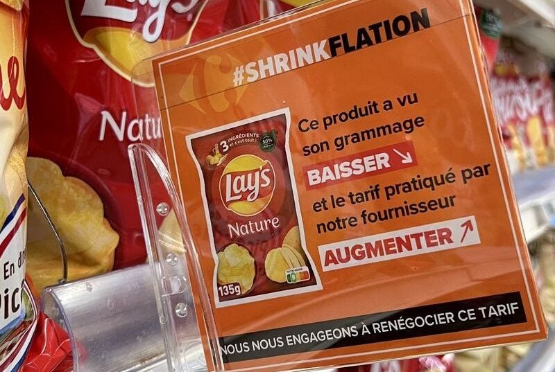 France asks for EU consent to implement 'shrinkflation' strategy Baby food, Bakery and Cereal, confectionery, Dairy & Soy Food, dairy alternatives, eggs, Fish & Seafood, Fresh produce, Frozen, ice cream, meat, meat alternatives, Pan-industry, Pet Food, Refrigerated, Savoury Snacks, seafood alternatives, Shelf-stable, Vegetarian and Vegan Food and Beverage Business