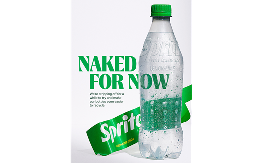 Coca-Cola's ‘Label-Less’ Packaging Trial for Sprite On-the-Go Bottles Welcomed by Sector bottles, Coca-Cola, label-less, on-the-go, packaging, sector, Sprite, trial Food and Beverage Business Coca Cola