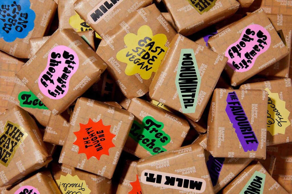 Happy Endings and Land of Plenty Collaborate on Sustainable Rebranding and Packaging Solution food and drink packaging, food and drink sustainable packaging, Food packaging, Recyclability Food and Beverage Business