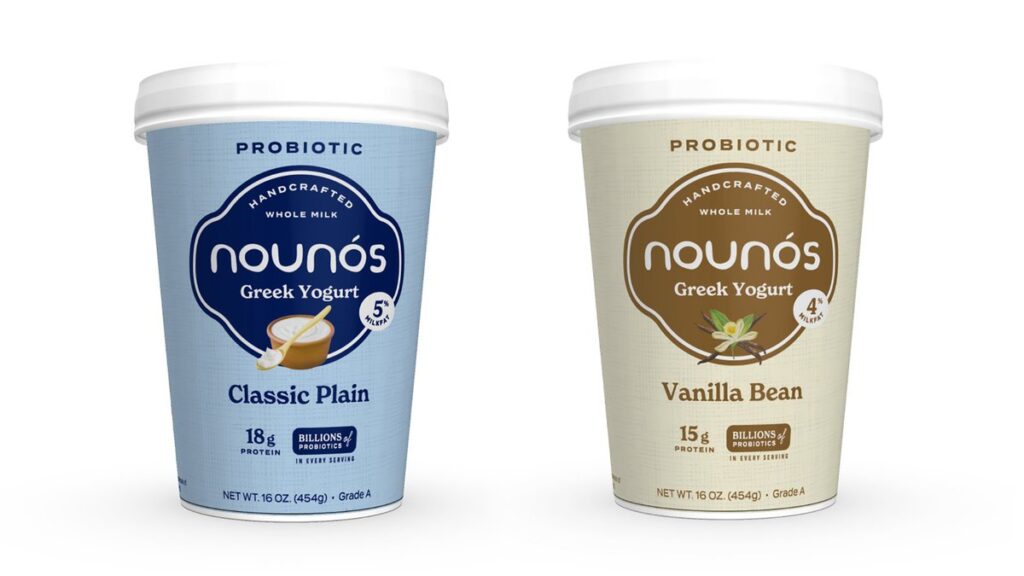 Nounós Creamery Selects Greiner Packaging's Sustainable K3® Cup for New Probiotic Strained Yogurt food and drink packaging, food and drink sustainable packaging, Food packaging, Recyclability Food and Beverage Business