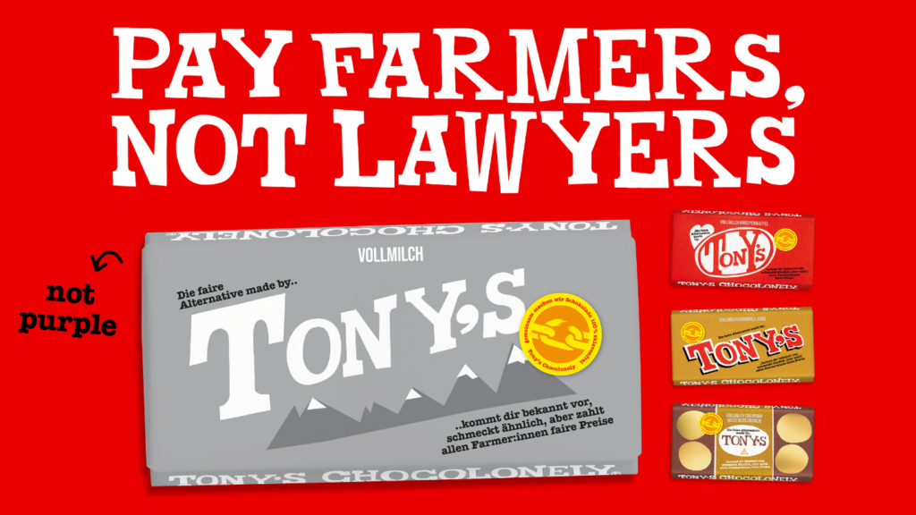 Mondelez's legal action prompts Tony’s Chocolonely to change packaging Mondelez International Food and Beverage Business