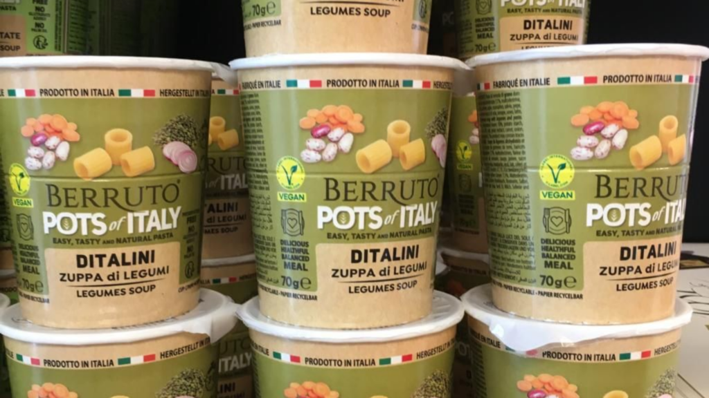 Italian Pasta Berruto receives investment from local fund Bakery and Cereal, Shelf-stable Food and Beverage Business
