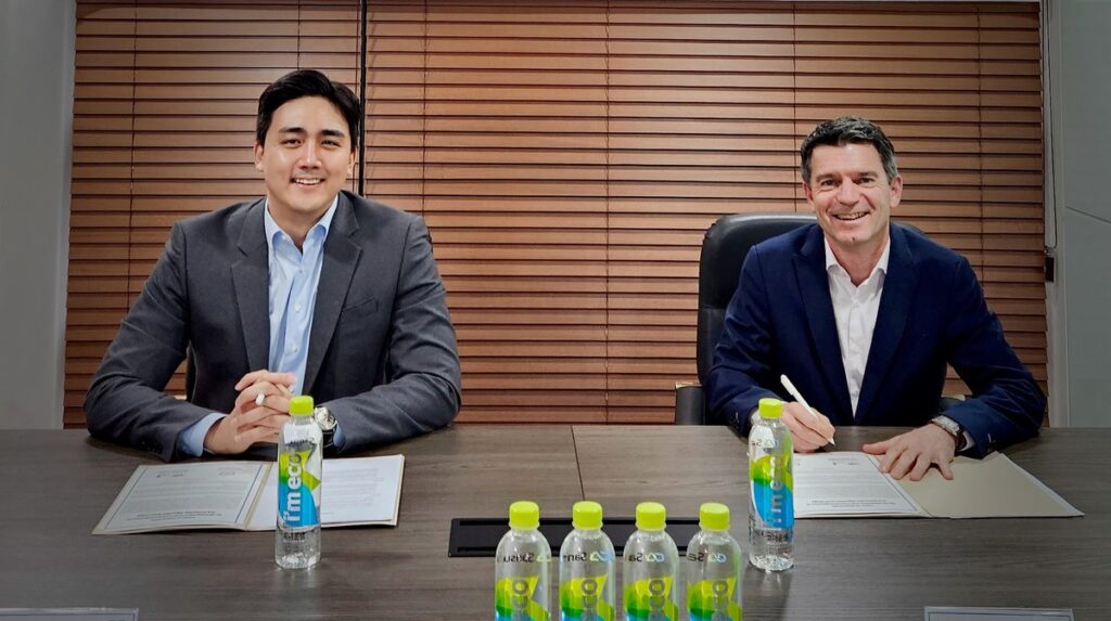 Innovative Luminy® PLA Water Bottle with Embossed Label Streamlines Recycled PLA Production beverage packaging, Bio-based, food and drink packaging, food and drink sustainable packaging, labels Food and Beverage Business