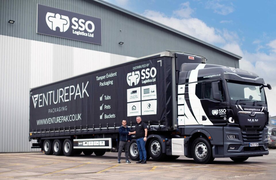 SSO Logistics Inks Three-Year Deal with Venturepak to Service £3M Production Hub circular economy, food and drink packaging, food and drink sustainable packaging, Food packaging, Pallets Food and Beverage Business
