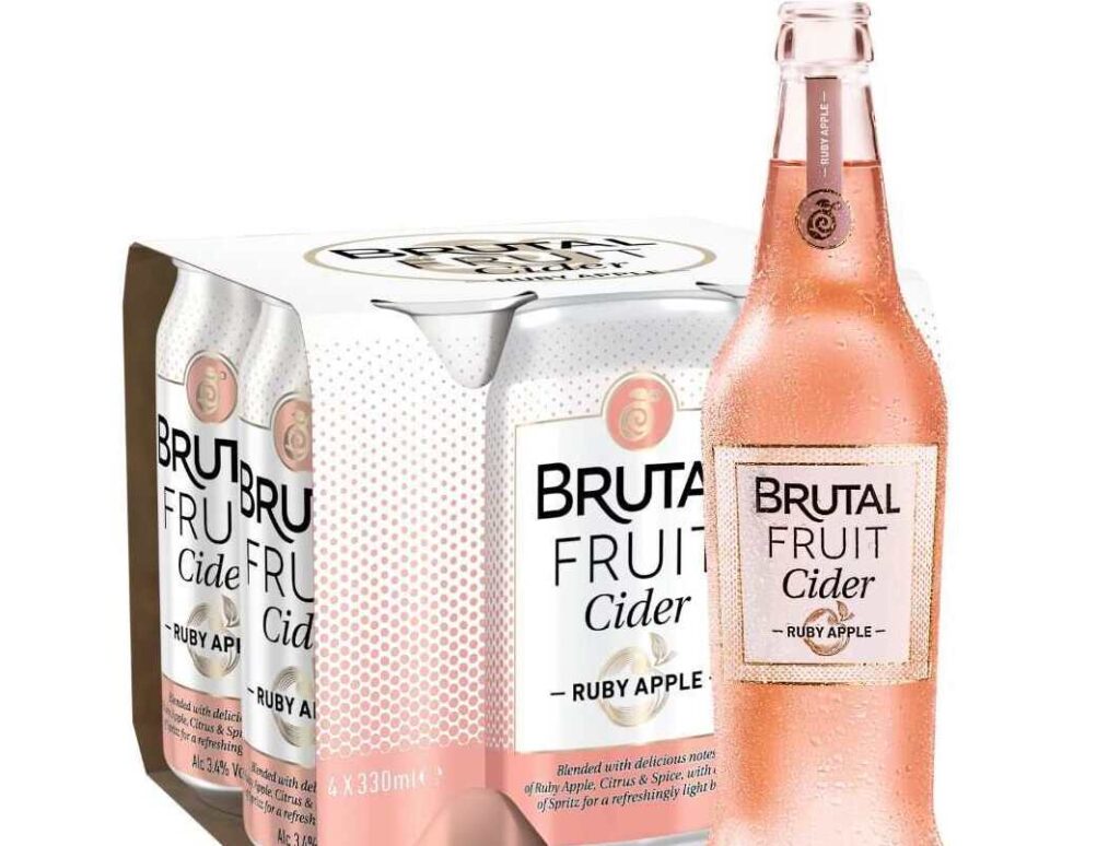Budweiser Brewing Group introduces Brutal Fruit Cider to stimulate growth