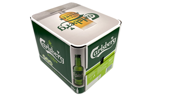 DS Smith & Carlsberg Poland Introduce Rounded Corners for Shrink Film on Pallets carbon, Carlsberg, Carlsberg Poland, DS Smith, Pallets, rounded corners, shrink film Food and Beverage Business DS Smith,Carlsberg
