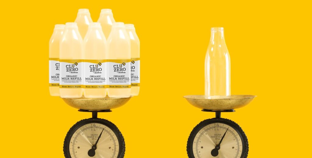 Berry Collaborates with Abel & Cole to Launch Eco-Friendly Club Zero Refillable Milk Bottles New lightweight polypropylene bottles designed for up to 16 uses reduce environmental impact and replace traditional glass options. beverage packaging, circular economy, food and drink packaging, food and drink sustainable packaging, Glass packaging Food and Beverage Business