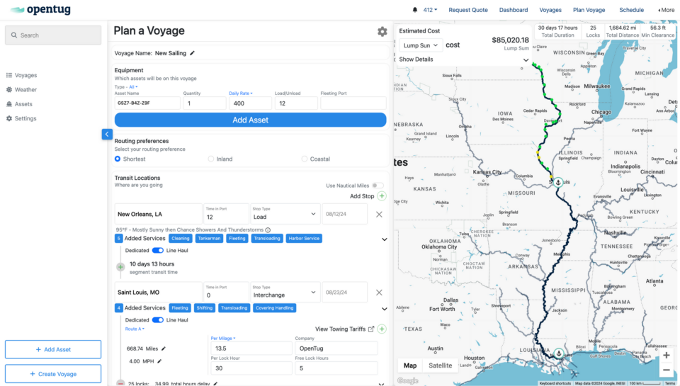 Princeton TMX Enhances Multi-Modal TMS with Barge Capabilities Barge Capabilities, Multi-modal, Princeton TMX, TMS, Transportation Management System Food and Beverage Business Princeton TMX,OpenTug