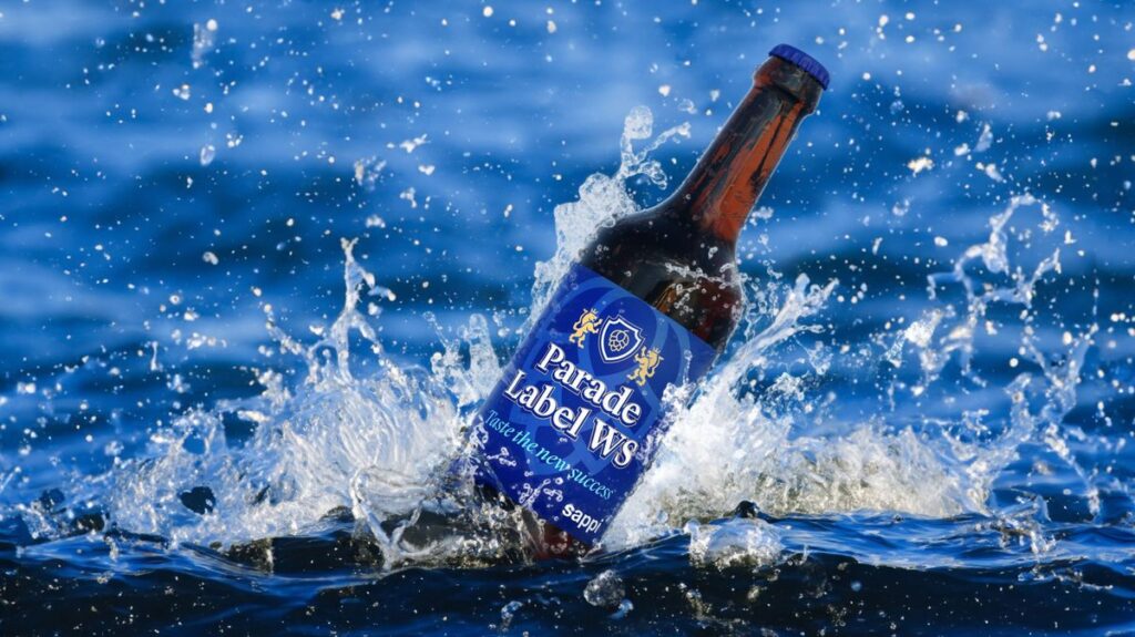 Sappi Unveils Parade Label WS Linen: A New Standard in Performance and Aesthetics for Wet-Strength Labels beverage packaging, food and drink packaging, food and drink sustainable packaging, labels, Recyclability Food and Beverage Business