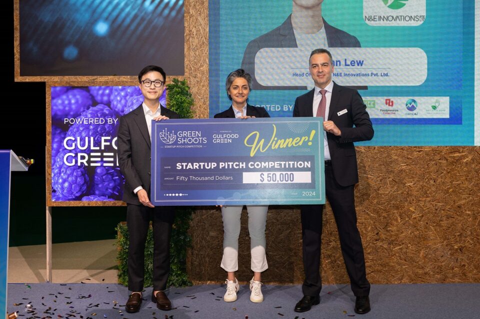 Green start-up scoops huge prize at Gulfood Green Food and Beverage Business