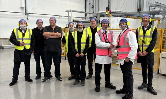 Mid Cheshire MP Inaugurates Coveris' New VSP Manufacturing Facility Coveris, facility, Food packaging, Manufacturing, Mid Cheshire, MP, VSP Food and Beverage Business