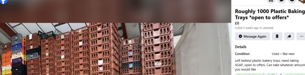 UK Bakers Urge Social Media Giants to Crack Down on Illegal Selling of Grocery Delivery Equipment on their Sites Food and Beverage Business Bakers Basco