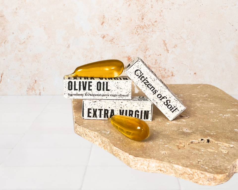 Citizens of Soil Teams Up with Earthshot Prize Winner Notpla to Launch Plastic-Free Seaweed-Based Olive Oil Pipettes in the UK Bio-based, food and drink packaging, food and drink sustainable packaging, Food packaging Food and Beverage Business