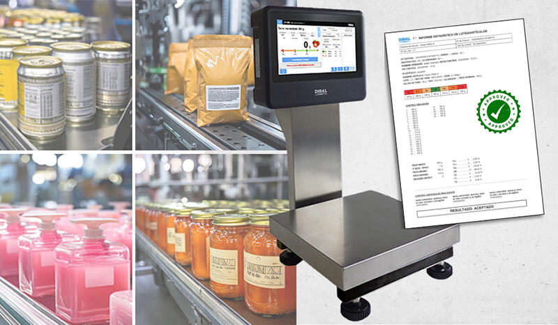 Dibal's VT-600 ℮: A New Effective Solution for Filling Control Dibal, effective solution, filling control, VT-600 Food and Beverage Business