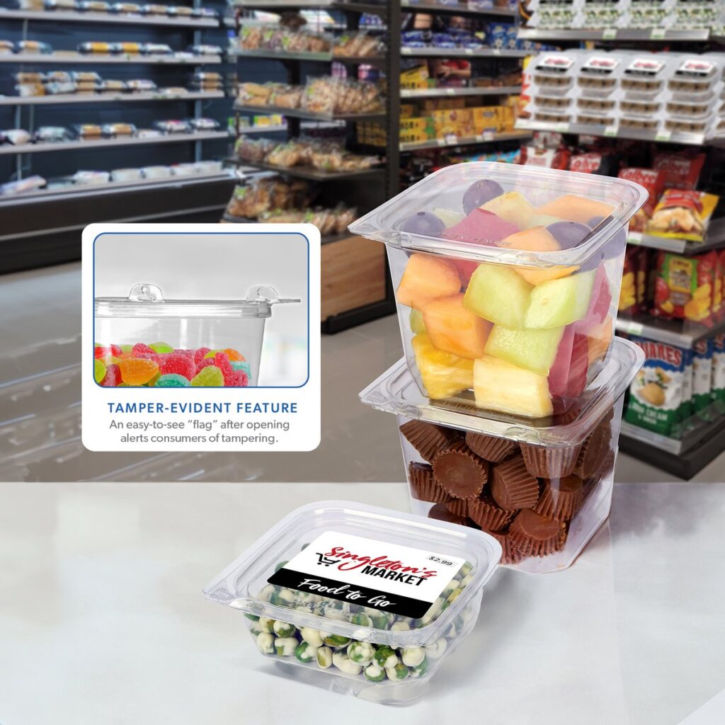 Novolex Launches TamperFlag Containers for Enhanced Food Security and Consumer Confidence food and drink packaging, food and drink sustainable packaging, Food packaging Food and Beverage Business