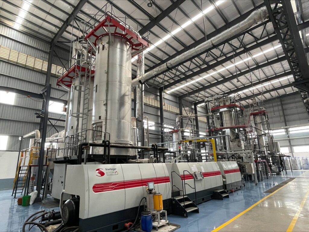 Alpha Ecoplast Implements Starlinger's Advanced PET Bottle-to-Bottle Recycling System in Gujarat beverage packaging, food and drink packaging, food and drink sustainable packaging, Machinery, Recyclability Food and Beverage Business
